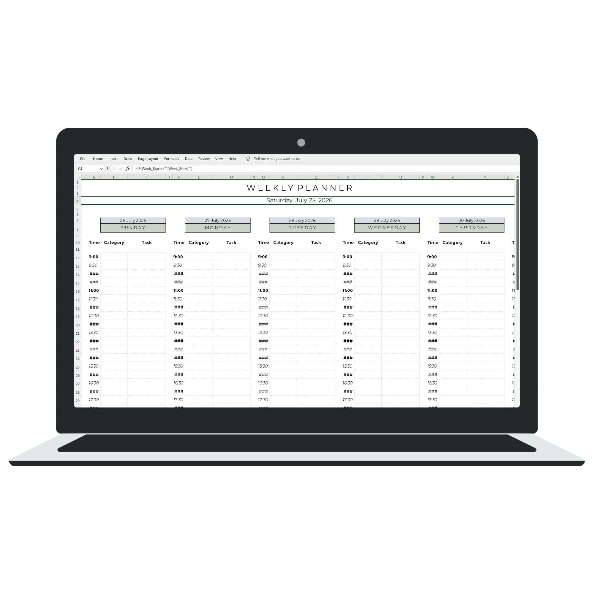 Ultimate Weekly Planner Template - Image 2